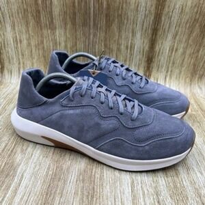 OluKai Koheo Charcoal Men's Size 10.5 Suede Lace Up Sneakers Shoes Casual NEW